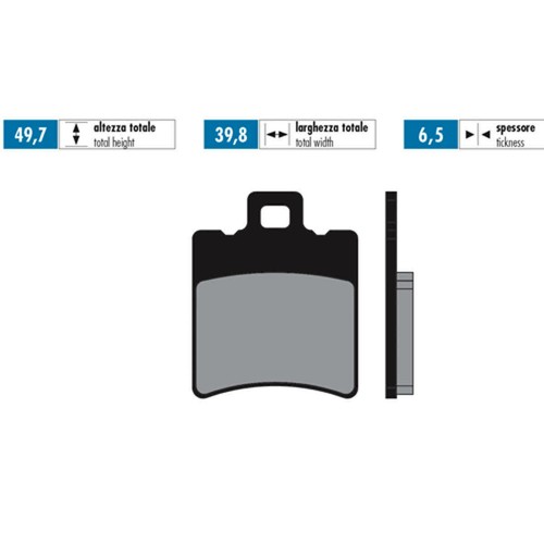 Polini racing brake pads - polini,