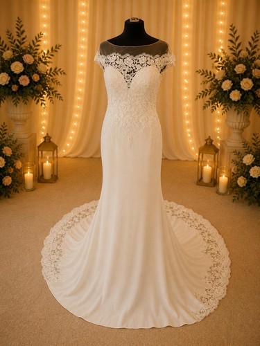 Mark lesley wedding dress 7290 - lesley,