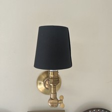 Brand new black silk candle - new,