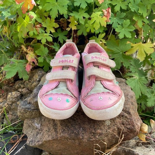 Girls clarks doodles pink - doodles,