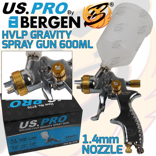 Pro gravity feed - hvlp, spray