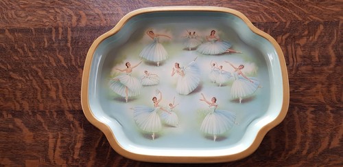 Vintage worcester ware ballet - ware,