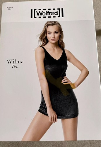 Wolford wilma top black - wolford, silver