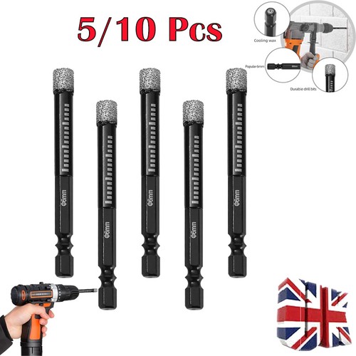 10x porcelain tile drill bits - 10x,
