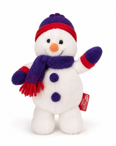 Tesco chilly snowman plush - snowman,
