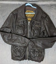 Superdry leather jacket mens - superdry,