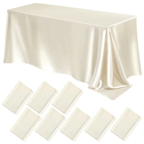 Rectangle wedding satin - rectangle,