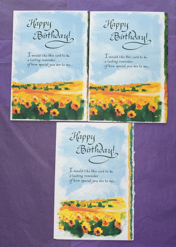 Three blue mountain - blue, arts