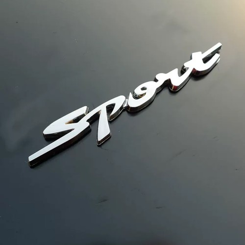 Metal racing sport logo - metal,
