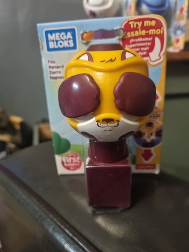 Mega bloks fox peek blocks - fox,