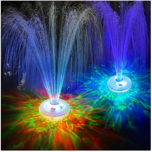 Rotating underwater light - light, show