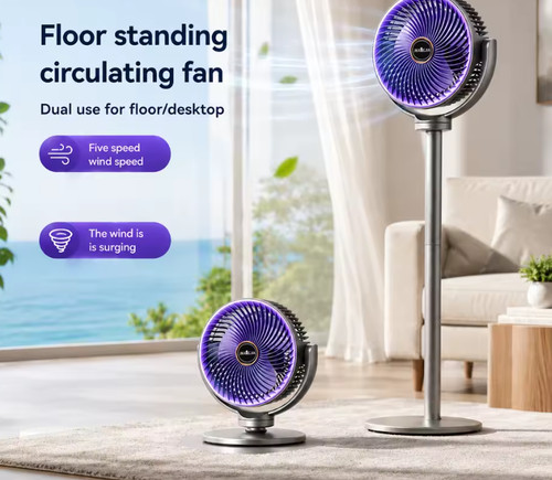 Speed standing fan - 5-speed,