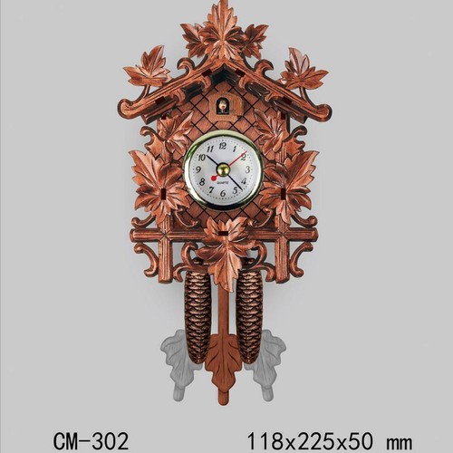 Vintage cuckoo clock wall
