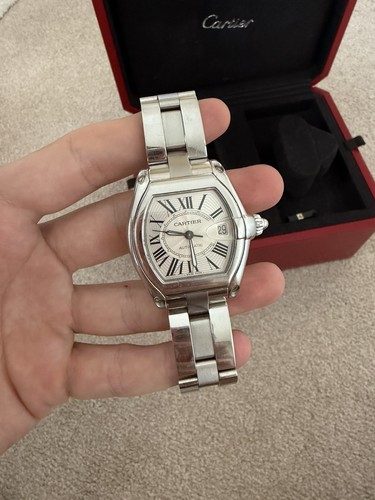 Cartier roadster automatic ref - cartier,