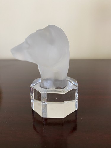 Lead crystal bear goebel - lead,