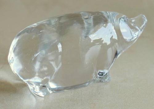 Pig paperweight ornament - pig,