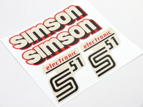 Simson s51 electronic sticker - s51,