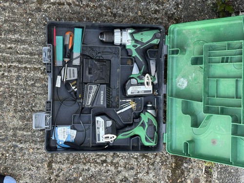 Hitachi 18v combi drill - combi, and