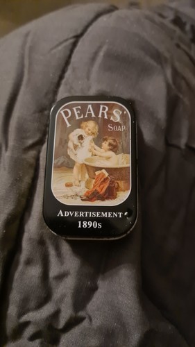 Small pears soap tin - small,