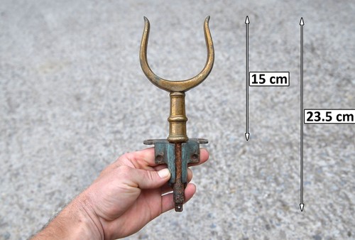 Brass bronze boat - 1x, rowlocks