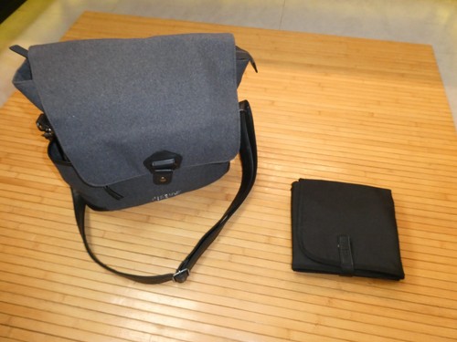 Mamas papas grey nappy bag - &,