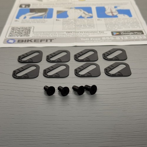 Bike fit cleat wedges - cleat,
