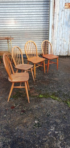 Four vintage solid - four, ercol