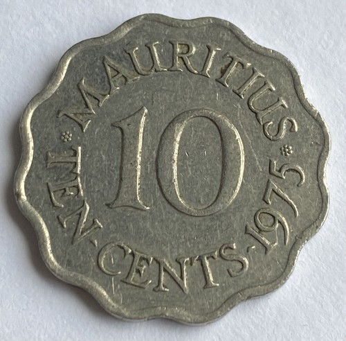 Mauritius cents 1975 - 10,