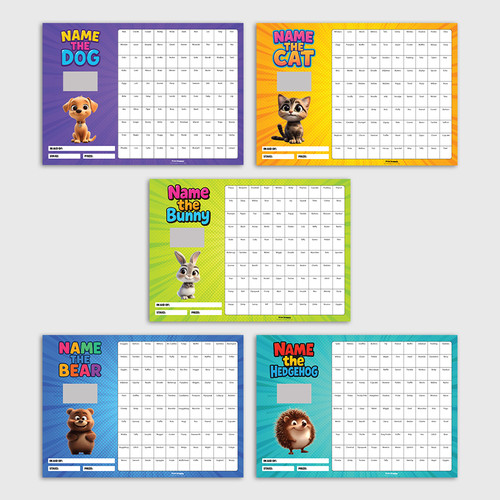 Fundraising scratch card guess - scratch,