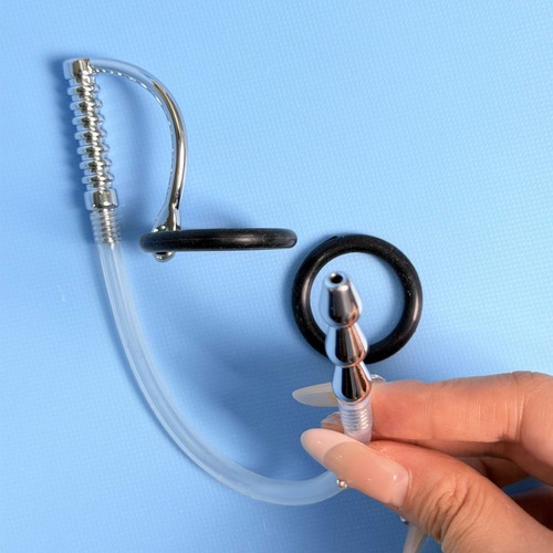 Hollow penis urethral plug - urethral,