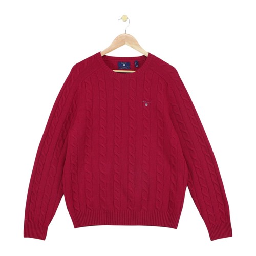 Gant cable knit jumper mens - cable,
