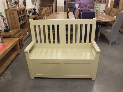 4ft painted slat - painted, monks