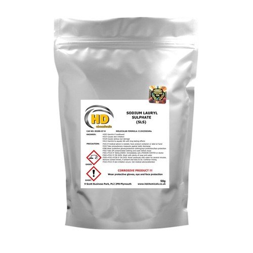Sodium lauryl sulphate - sodium, sls