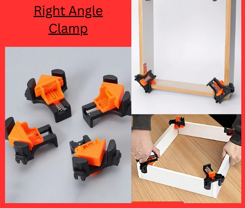Woodworking right angle clamp - angle,