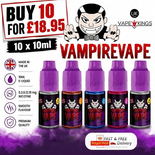 Vampire vape liquid - vampire, x