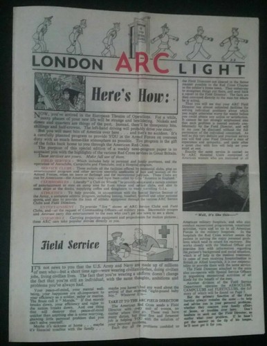 London arc light - arc, red