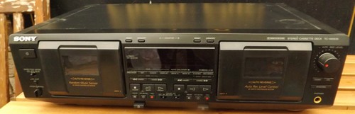 Sony we635 dual record - tc-we635,
