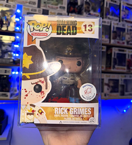 Funko pop bloody rick grimes - funko,