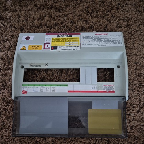 Wylex fuse board - wylex, unit