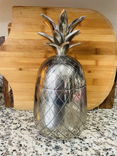 Vintage silver pineapple - vintage,