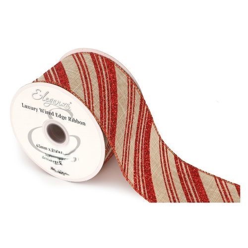 Christmas wired ribbon width - christmas,