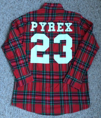 Pyrex vision logo flannel - pyrex,