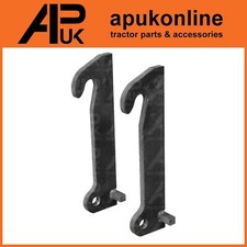 Loader Brackets LH/RH Weld on Pair for JCB Excavator Backhoe Loadall Fastrac