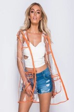 Womens See Through Clear Rain