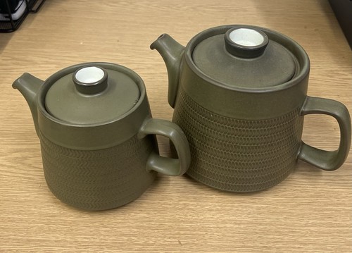 Vintage denby teapots - 2,