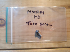 Vintage Marples M3 Plane Tote Screw Old Woodworking Hand Tools Carpentry Tool