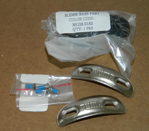Aluminum toe sliders puma - aluminum,