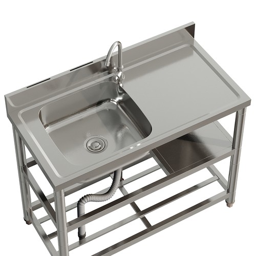 Single bowl catering sink - single,