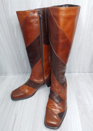 Vintage leather patchwork - vintage,