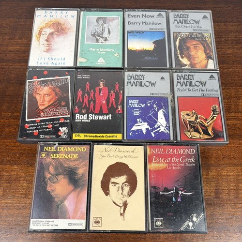 Cassette tape bundle - cassette, barry